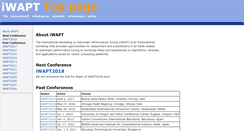 Desktop Screenshot of iwapt.org