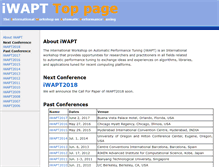 Tablet Screenshot of iwapt.org